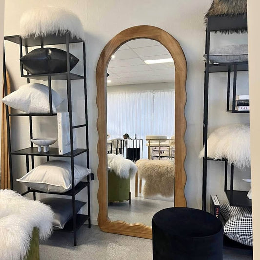 Luna Oak Large Full Length Mirror
