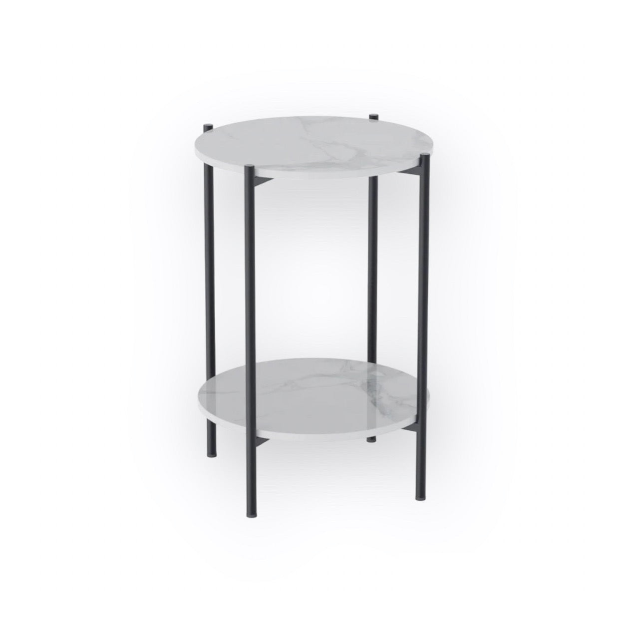 Alba Black Side Table