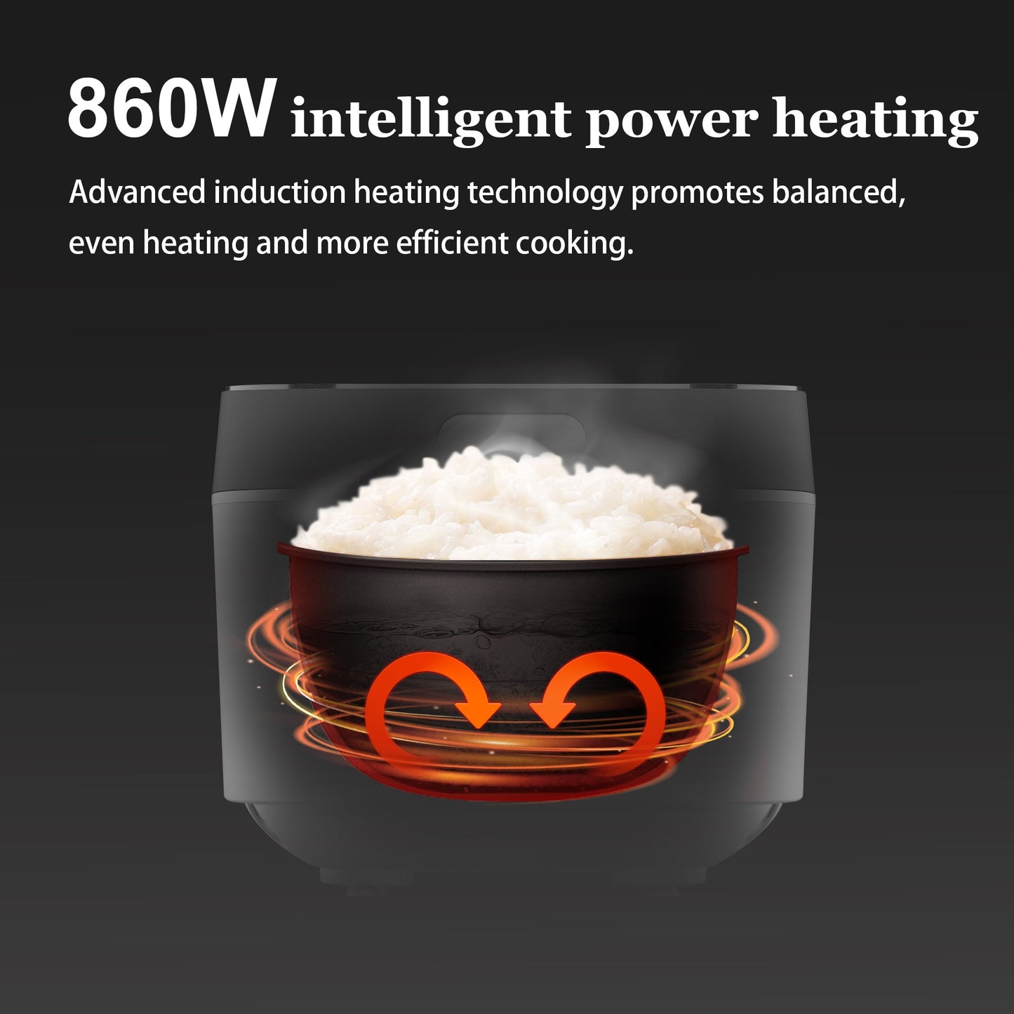 BEAR 4L Intelligent Power Heating Rice Cooker