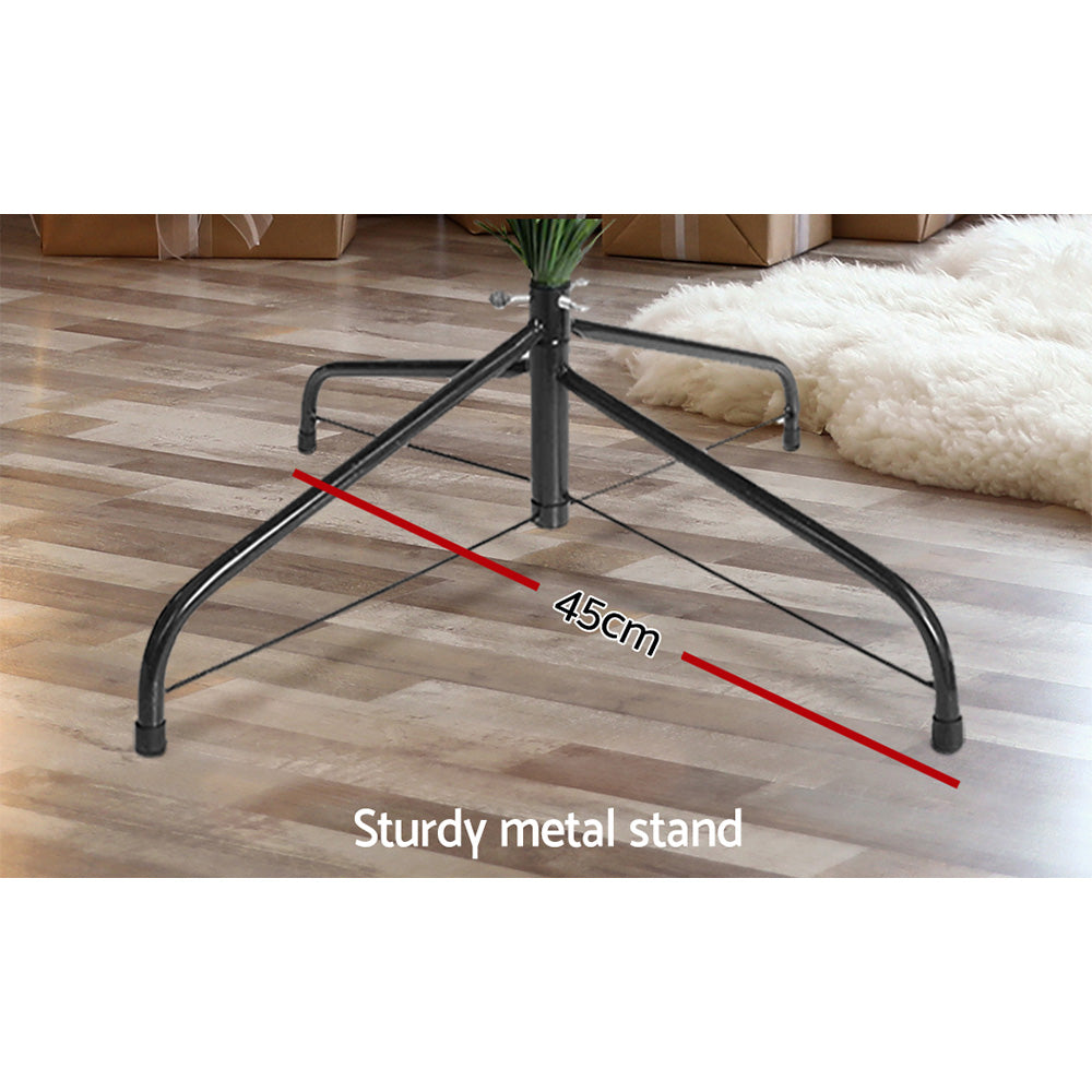 Jingle Jollys Christmas Tree 2.1M Xmas Tree Decorations 3000 LEDs 8 Light Mode