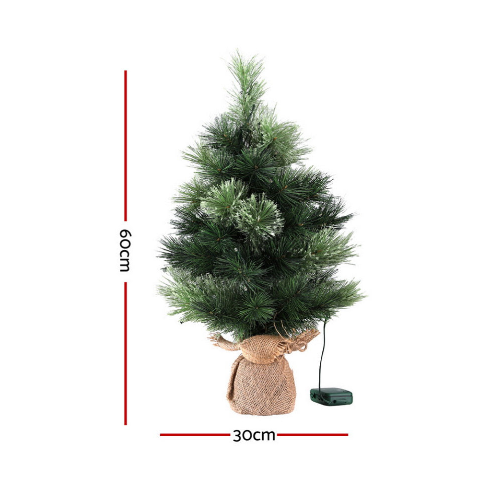 Jingle Jollys 60cm Mini Tabletop Christmas Tree