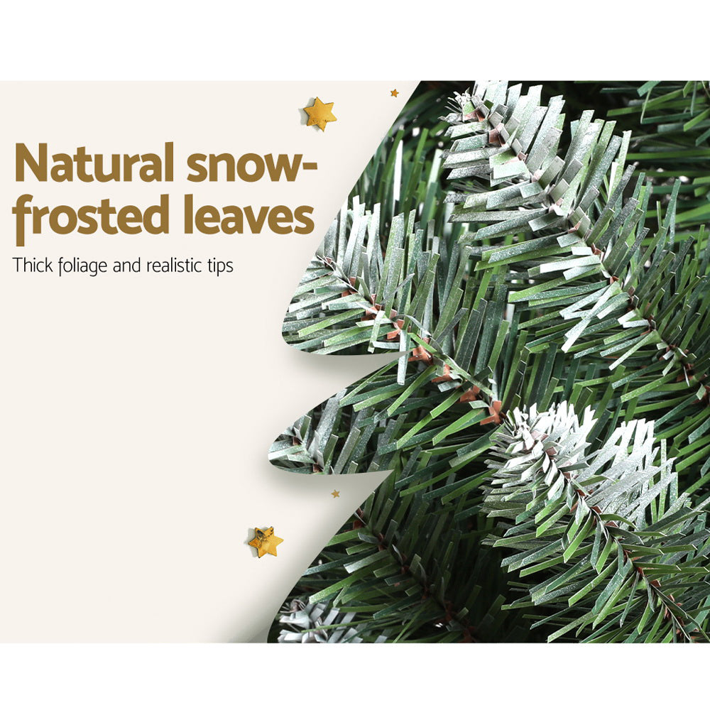 Jingle Jollys 1.8m Snowy Christmas Tree
