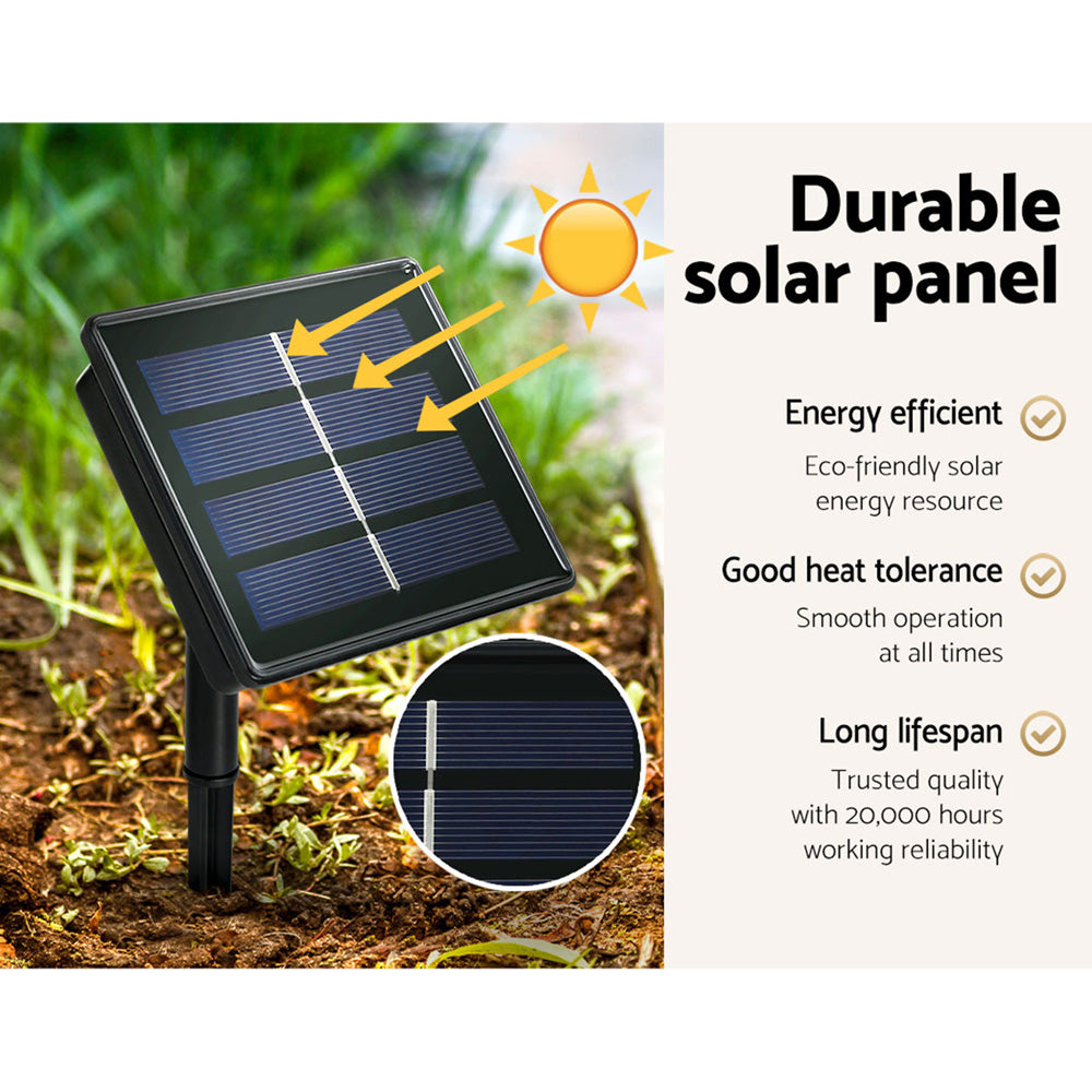 Jingle Jollys 2.1m LED Solar Christmas Tree