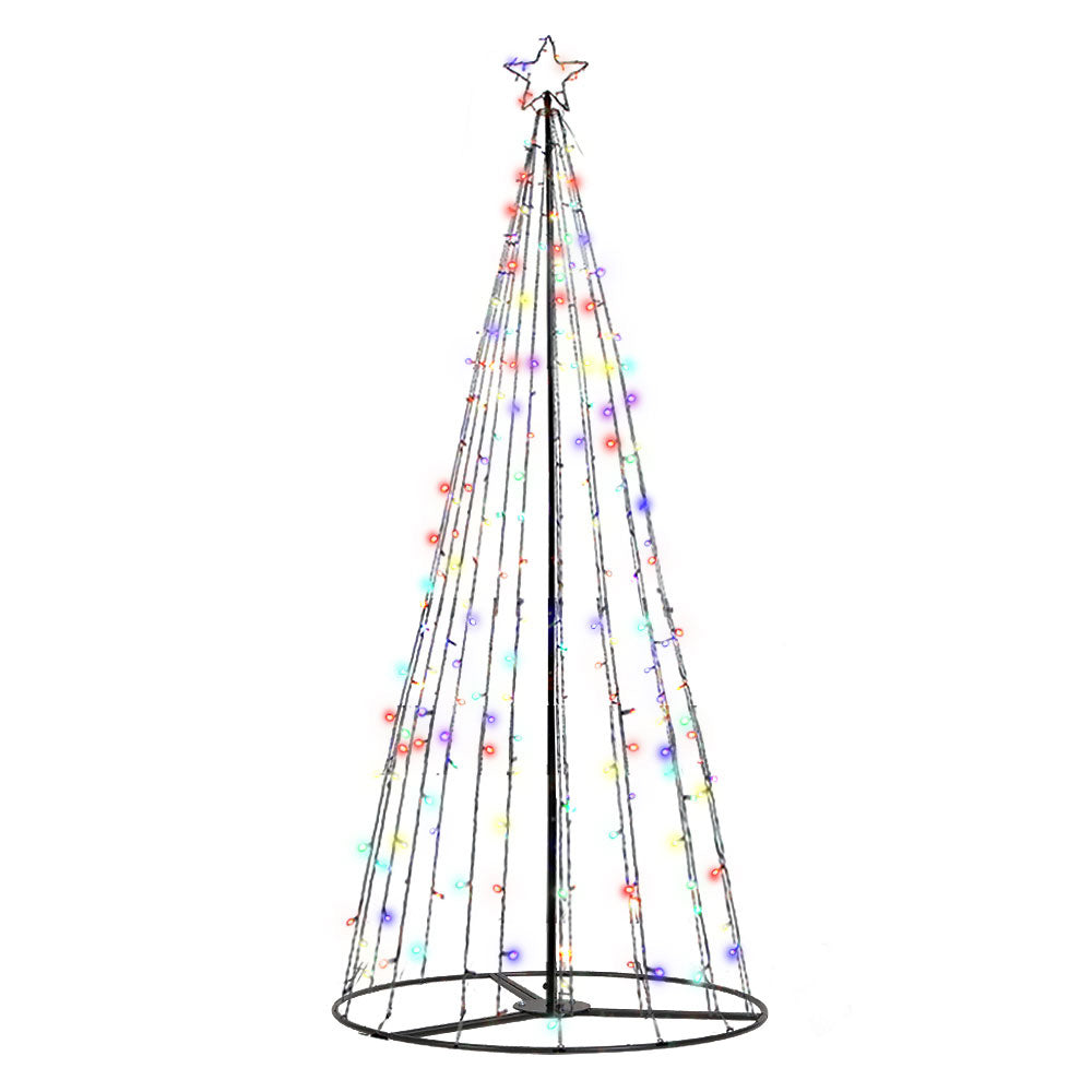 Jingle Jollys 3.6M LED Solar Christmas Tree