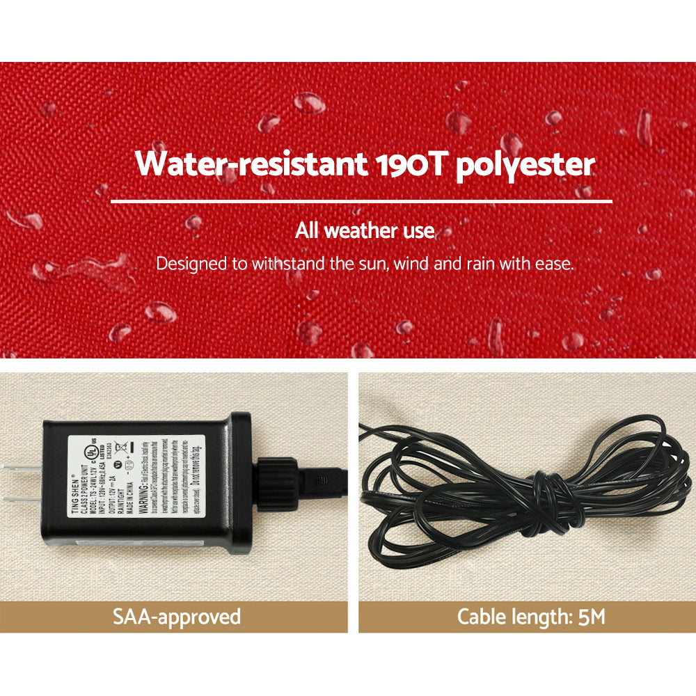 Jingle Jollys 3m Christmas Inflatable Nutcracker Archway