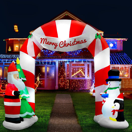 Jingle Jollys 3m Christmas Inflatable Archway