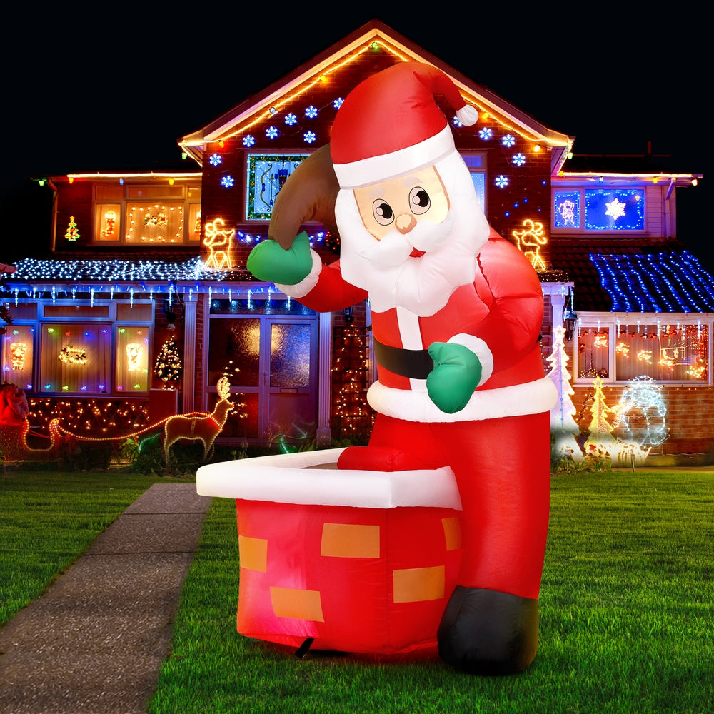 Jingle Jollys Christmas Inflatable Santa