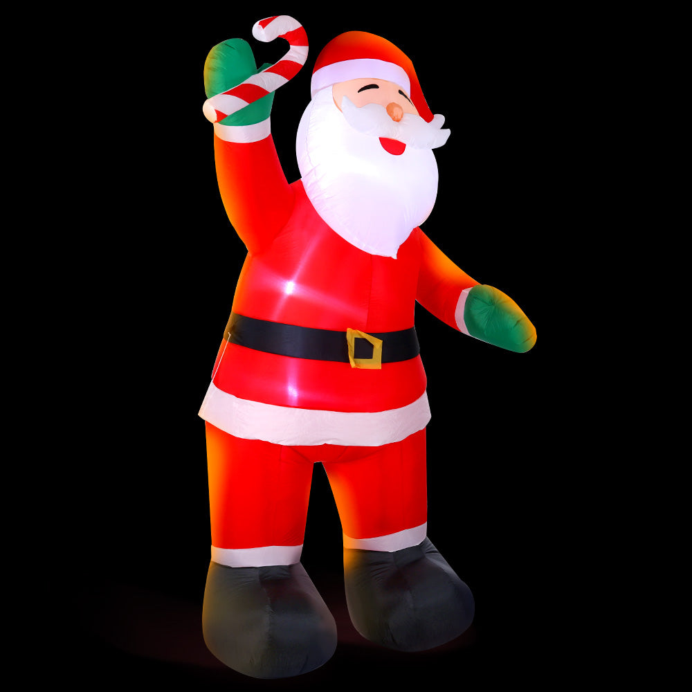 Jingle Jollys 3m Christmas Inflatable Santa