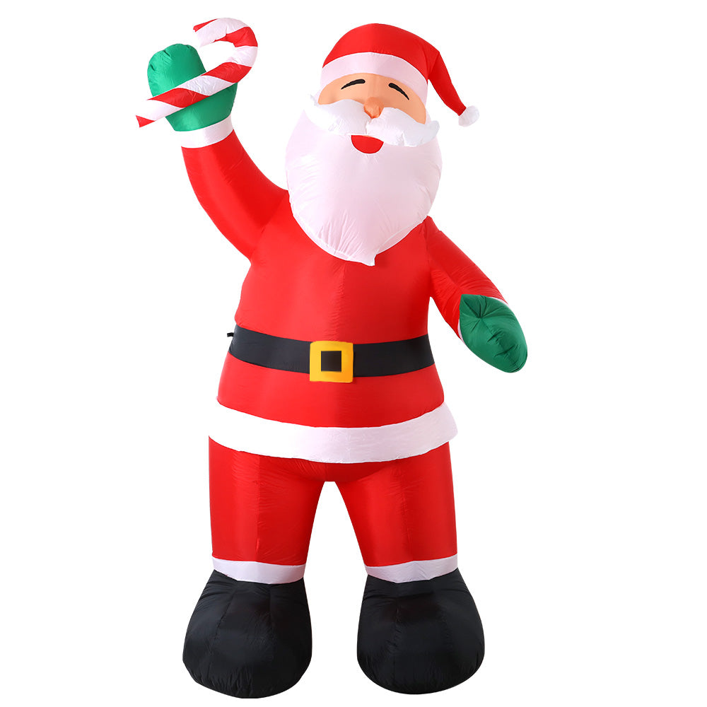 Jingle Jollys 3m Christmas Inflatable Santa