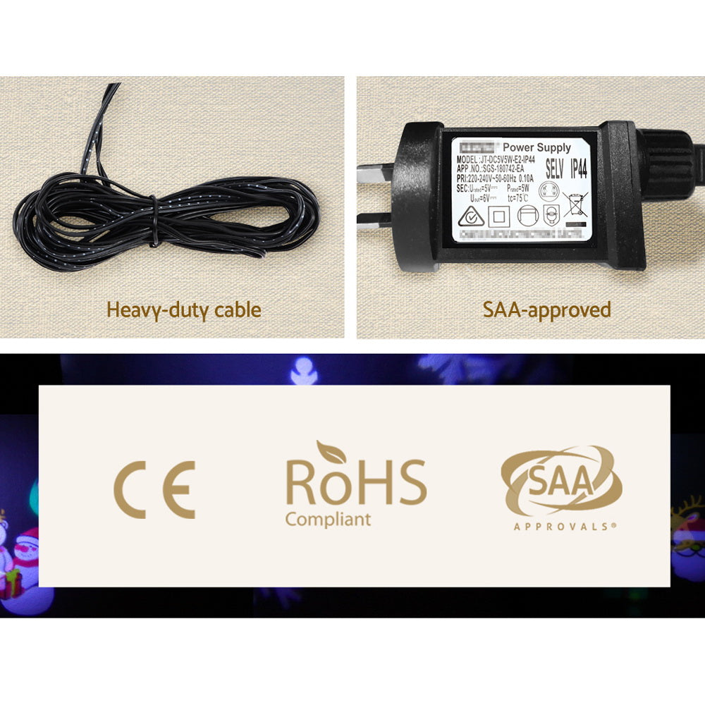 Jingle Jollys Christmas Lights Projector