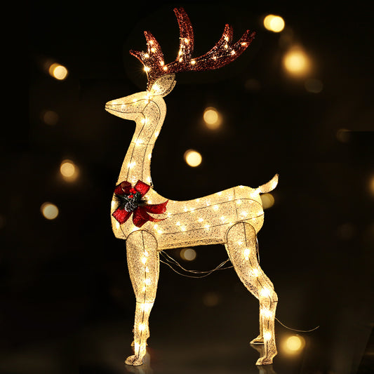 Jingle Jollys 1.5m Christmas LED Reindeer