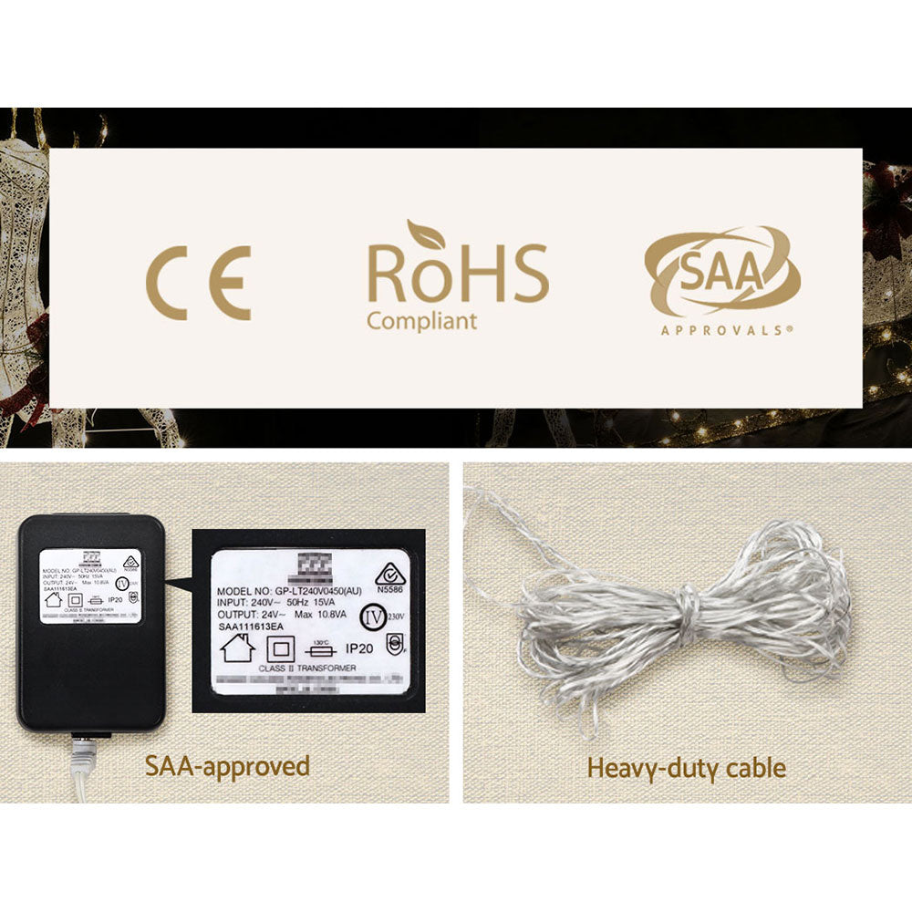 Jingle Jollys 3 Piece LED Christmas Reindeers