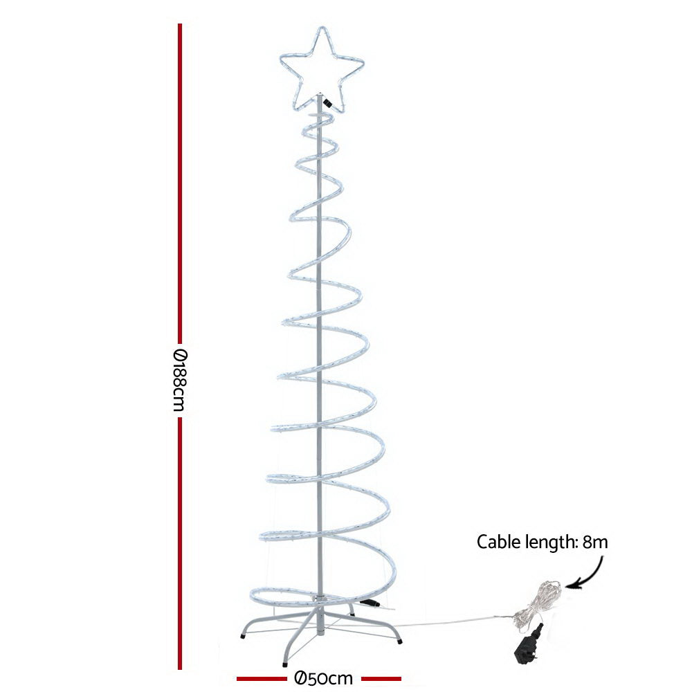 Jingle Jollys 1.88m LED Christmas Tree