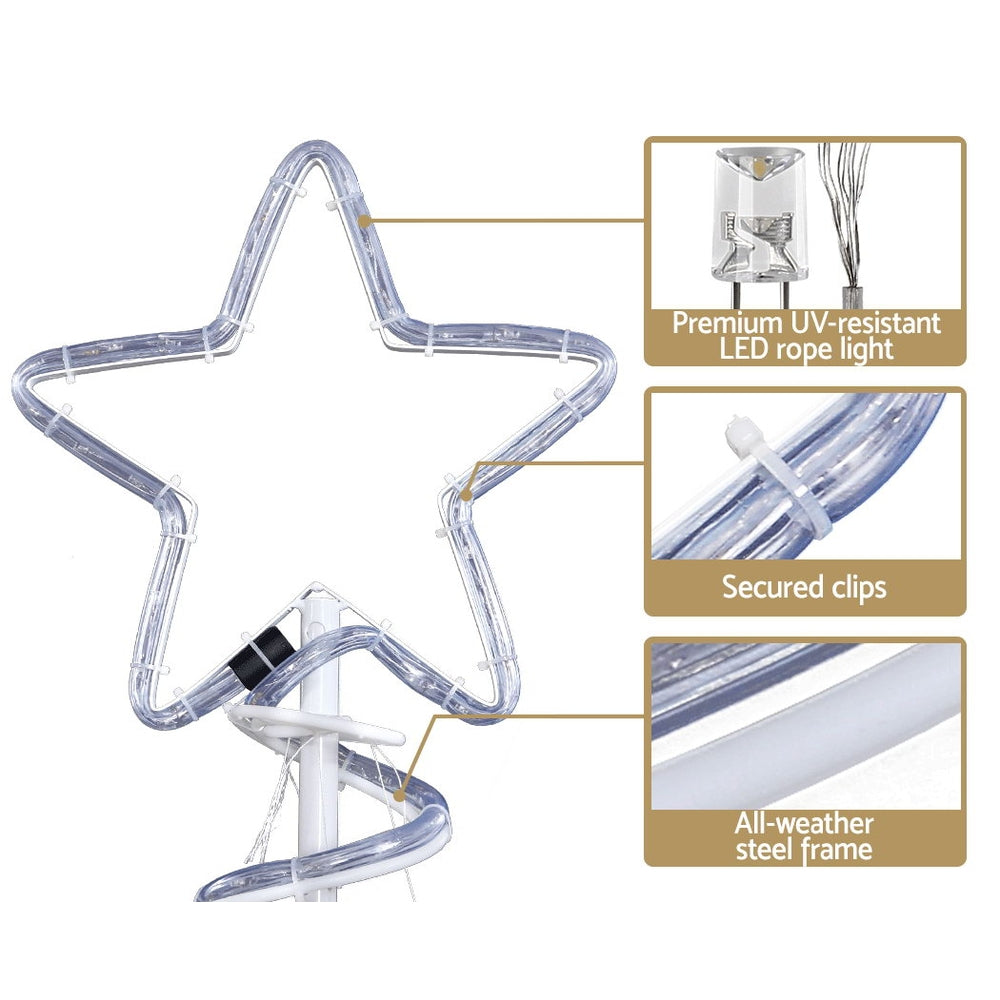 Jingle Jollys 1.88m LED Christmas Tree