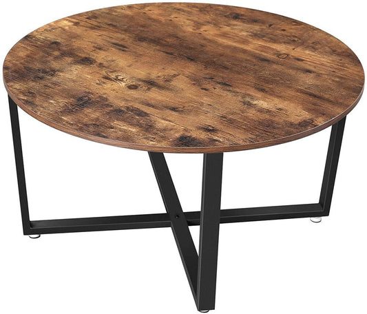 VASAGLE Round Coffee Table