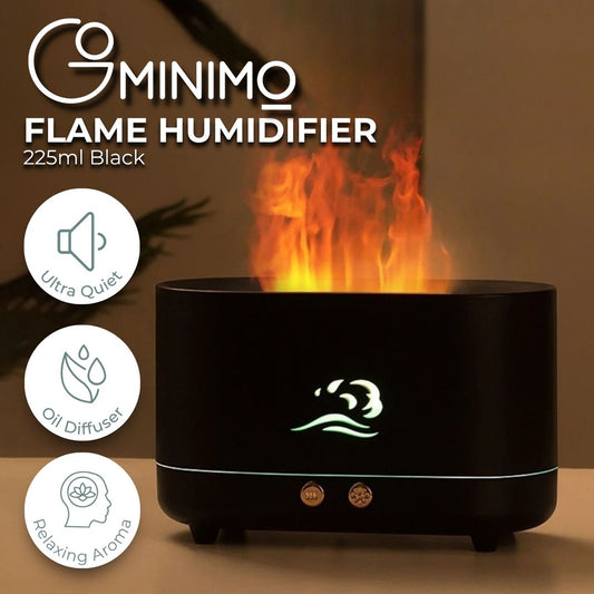 GOMINIMO Black Flame Humidifier