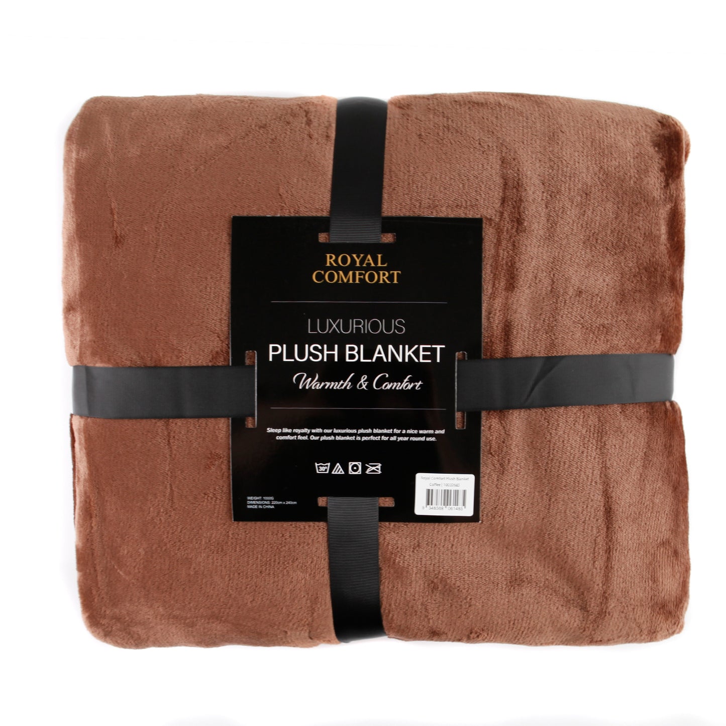Royal Comfort Plush Coffee Blanket - BM House & Garden