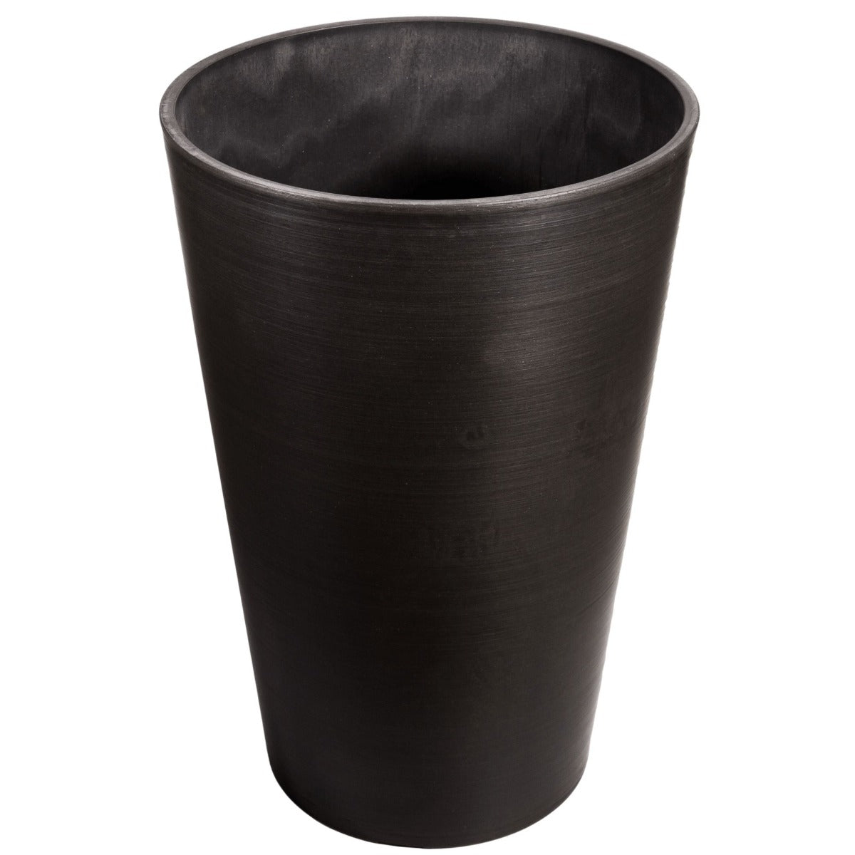 Dark Grey Round Planter 47cm - BM House & Garden