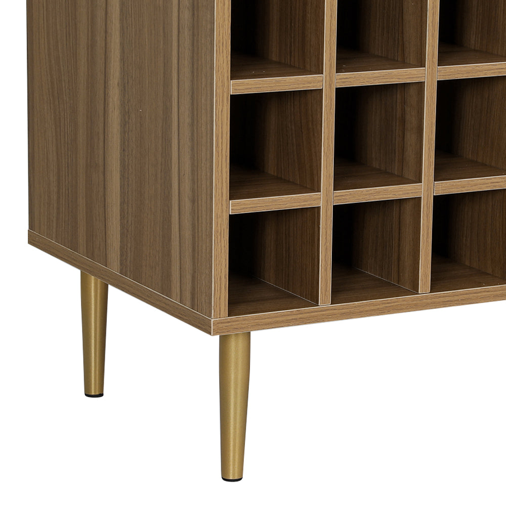 Artiss Rattan Buffet Sideboard Storage Wine Rack Cupboard Server Cabinet Kitchen - BM House & Garden