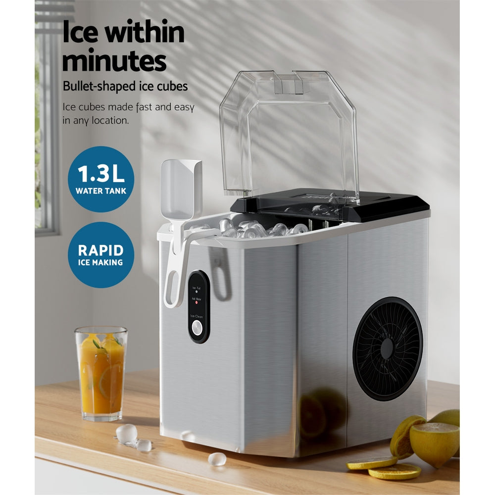 Devanti 12kg Portable Ice Maker Machine