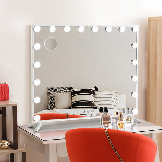 Embellir Makeup Mirror with Light LED Hollywood Vanity Dimmable Wall Mirrors - BM House & Garden