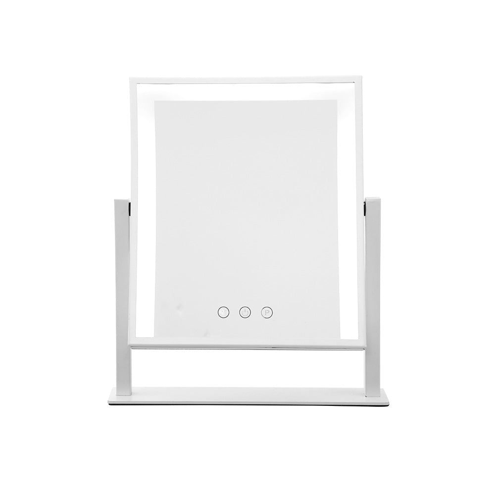 Embellir 30 x 40cm White Makeup Mirror with Led light