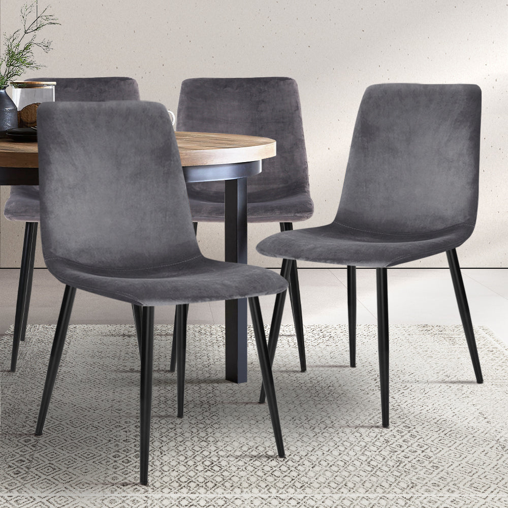 Artiss Set of 4 Modern Dining Chairs - BM House & Garden