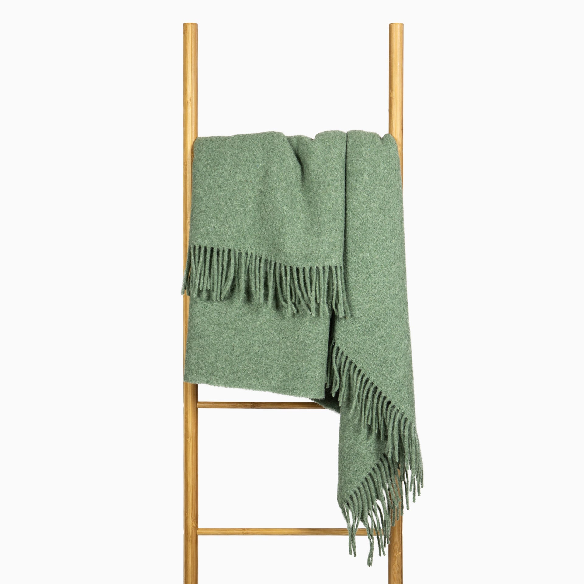 Brighton Throw - 100% NZ Wool - Sage - BM House & Garden