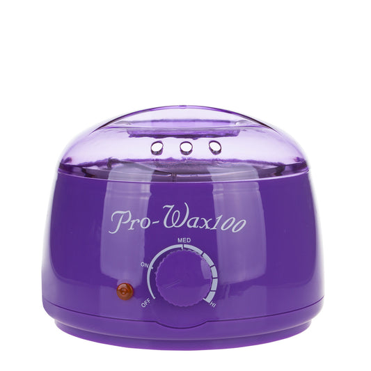 Wax Pot Heater 500ml Hard Wax Bean Removal kit Purple - BM House & Garden