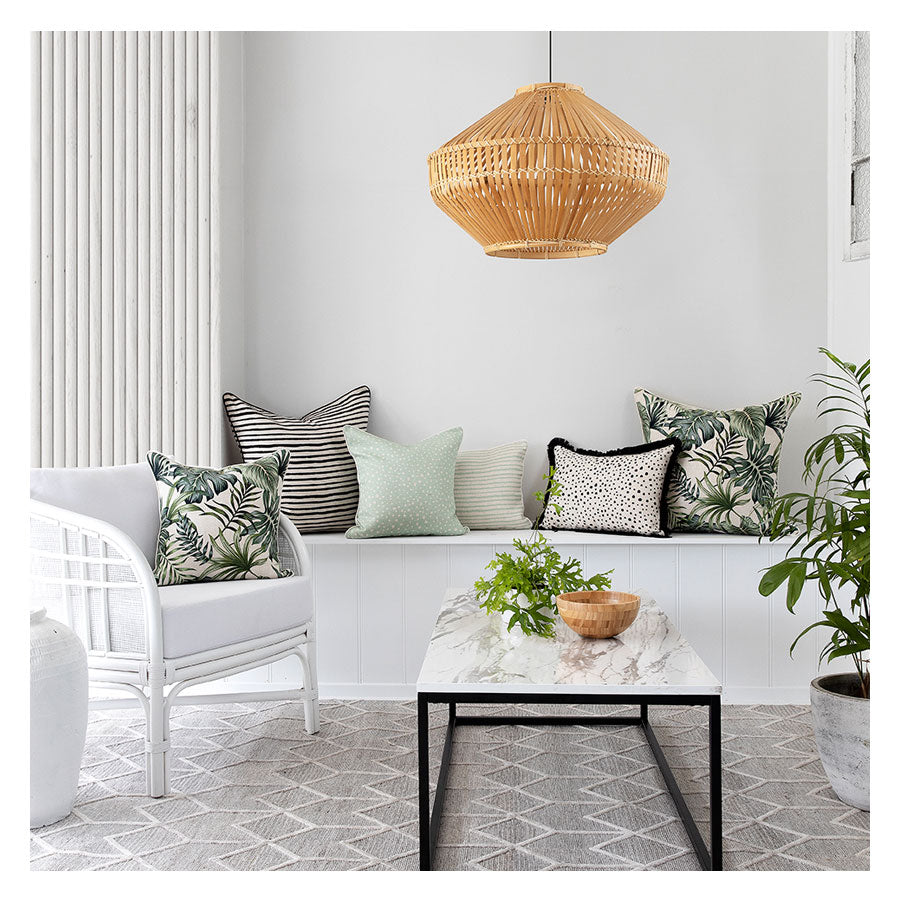 Cushion Cover-With Piping-Boracay-60cm x 60cm - BM House & Garden