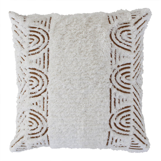 Cushion Cover-Boho Textured Single Sided-Africa-50cm x 50cm - BM House & Garden