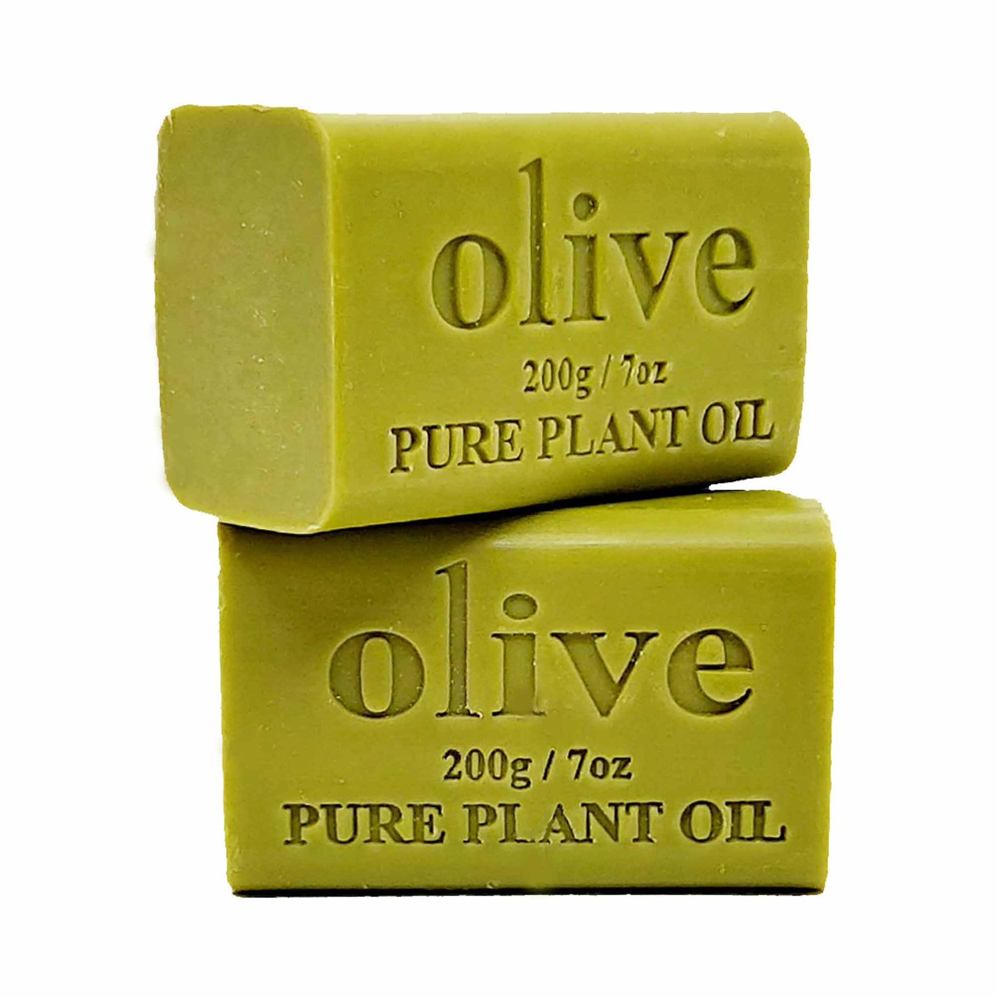2x 200g Plant Oil Soap Olive Scent Pure Natural Vegetable Base Bar Australian - BM House & Garden