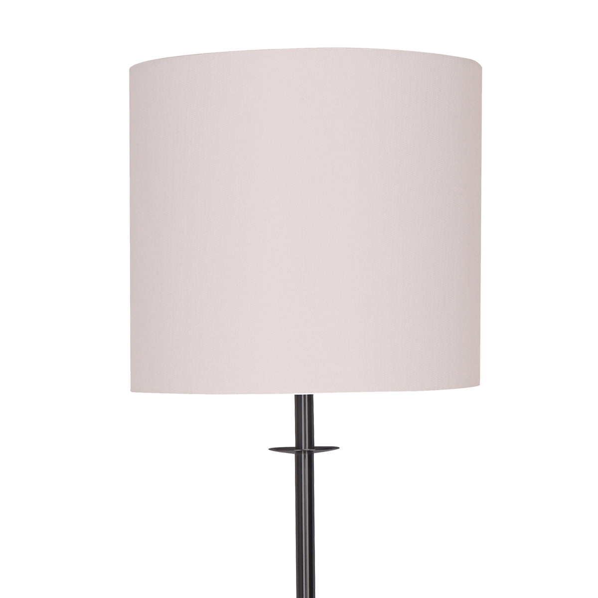 Sarantino Concrete & Metal Table Lamp with Off-White Linen Shade - BM House & Garden