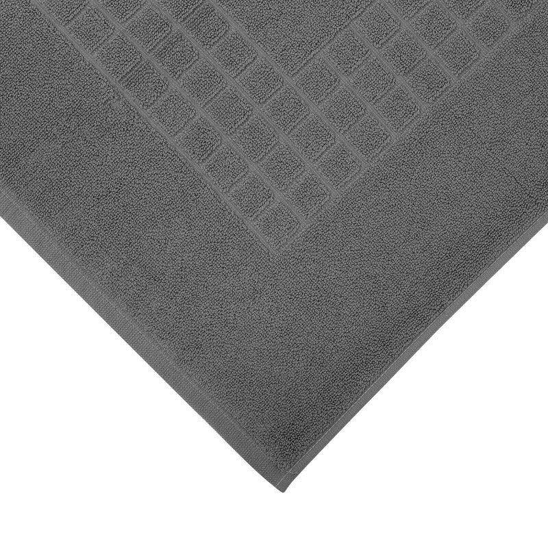 Microfiber Soft Non Slip Bath Mat Check Design (Anthrazit) - BM House & Garden