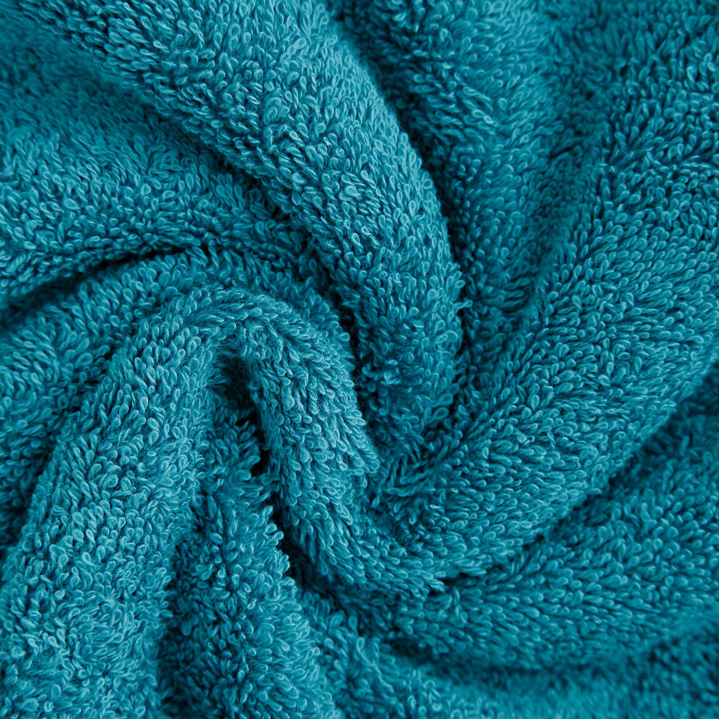 Linenland 4 Piece Cotton Bath Towels Set - Blue - BM House & Garden