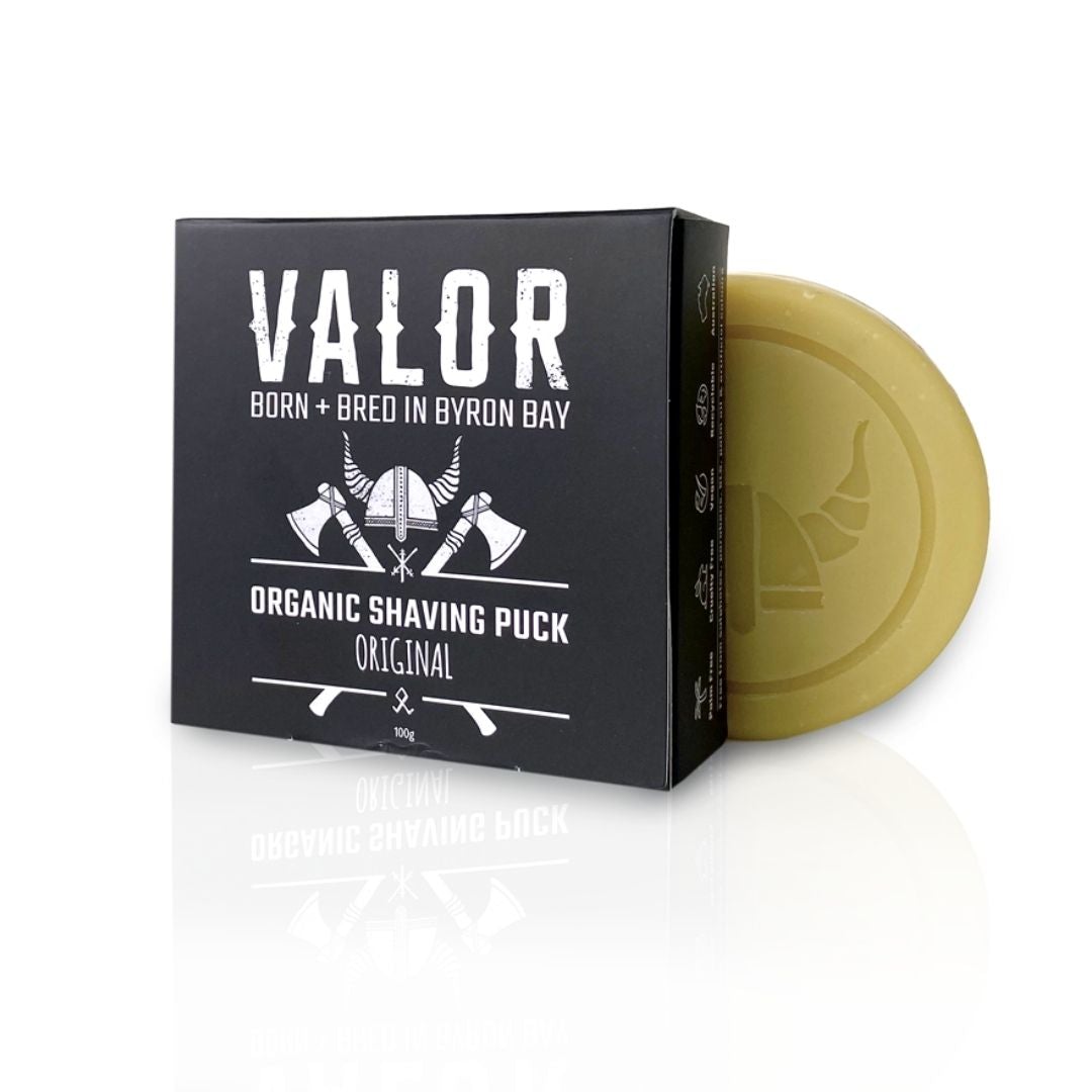 Shaving Soap Puck (Original Valor Scent) - BM House & Garden