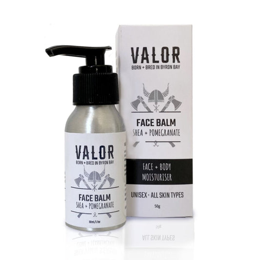 Valor Face Balm (Shea and Pomegranate) - BM House & Garden