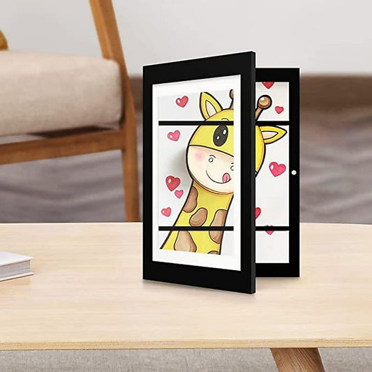 A4 Wooden Picture Frame For 50 Kids Art Display