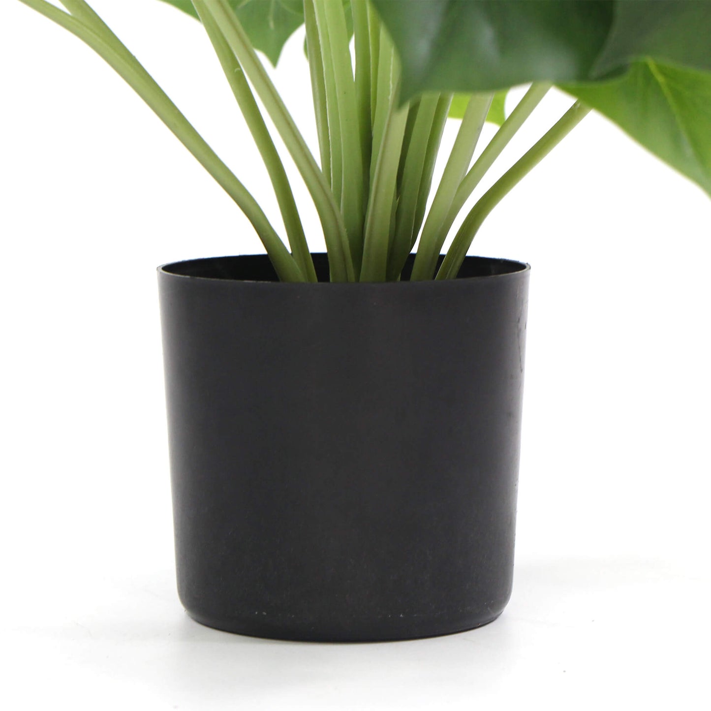 Dense Potted Artificial Split Philodendron Plant With Real Touch Leaves 50cm - BM House & Garden