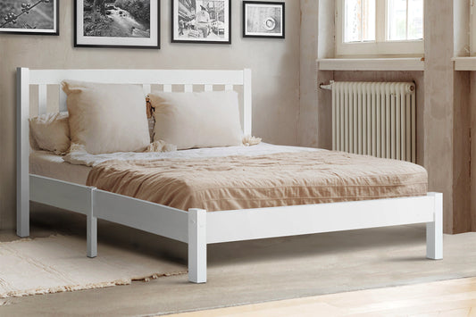 Artiss Double Full Size Wooden Bed Frame SOFIE Pine Timber Mattress Base Bedroom - BM House & Garden