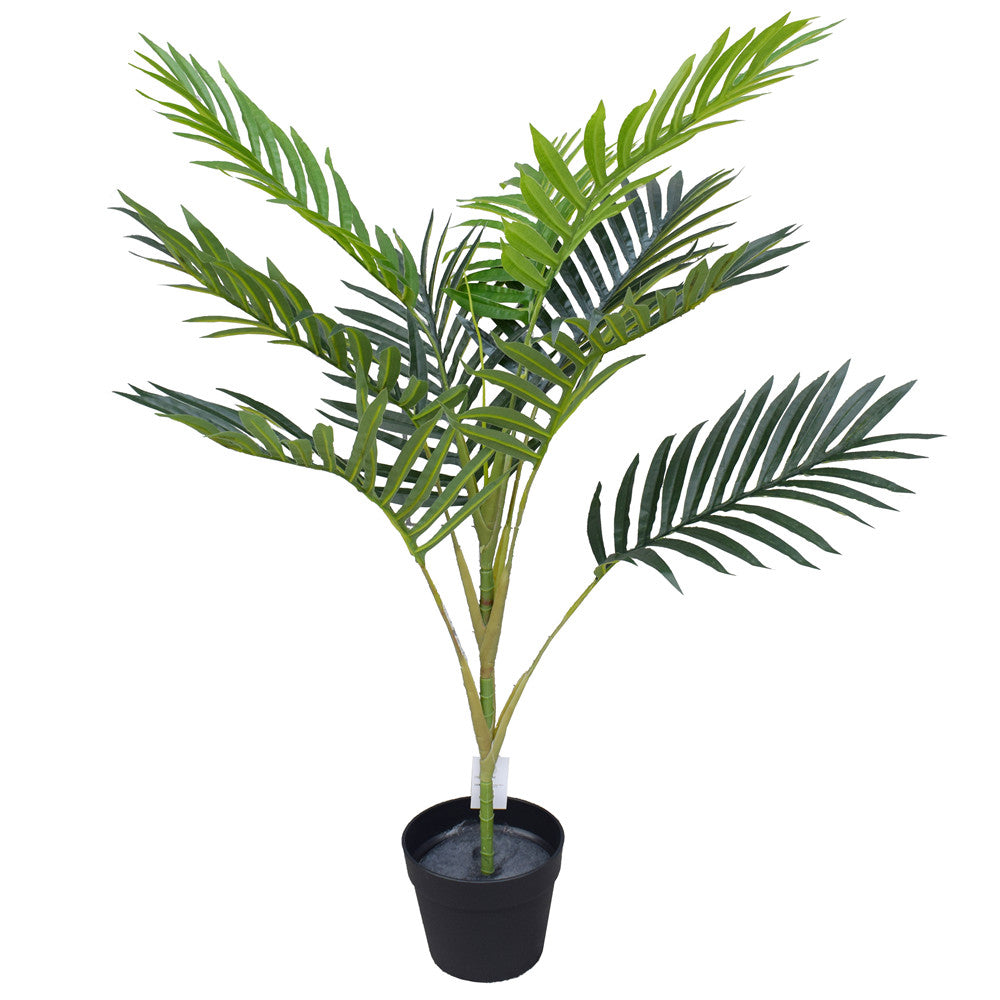 Artificial Potted Mountain Palm 100cm - BM House & Garden